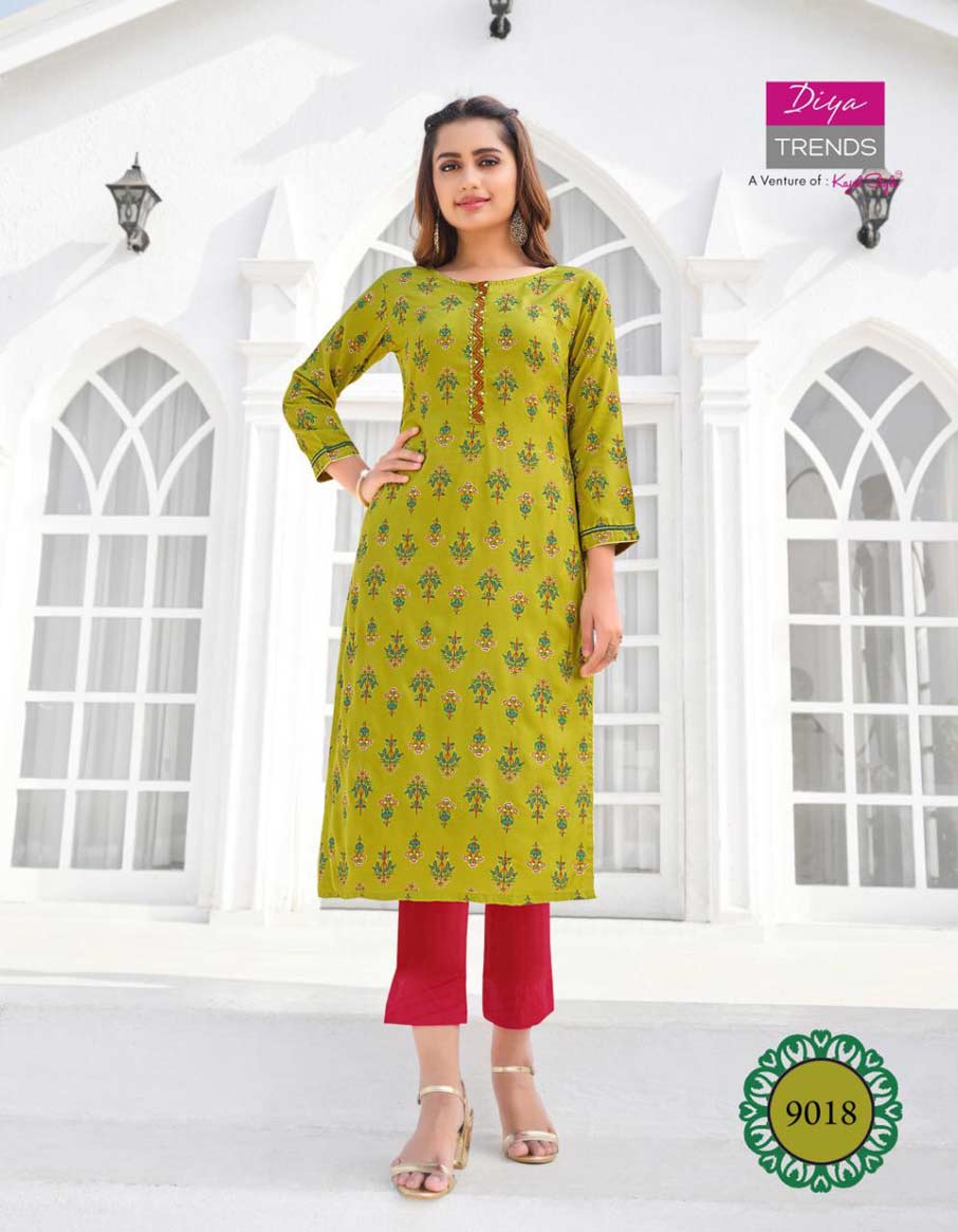 Gardencity Vol-9 Heavy Rayon Kurti Catalogue Gardencity Vol-9 Heavy Rayon Kurti Catalogue